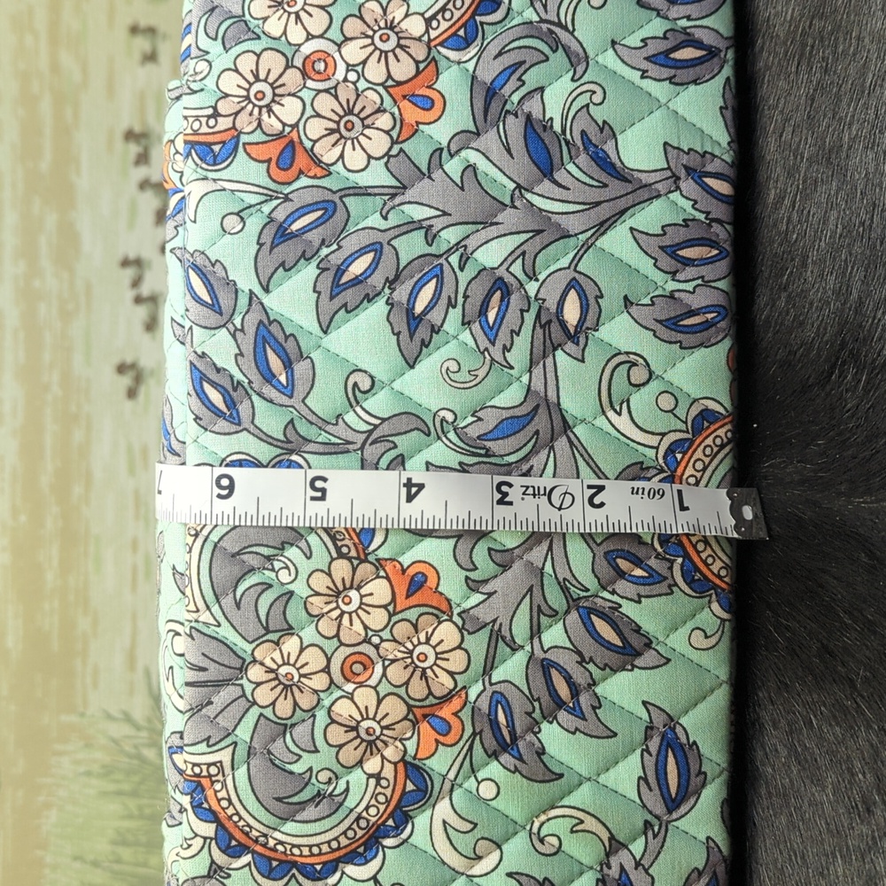 Vera Bradley Green Floral Tote - Picture 10 of 11
